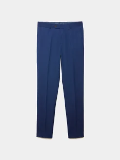 Alvaro Moreno Trajes|Trajes|PANTALON BIRDEYE Azul