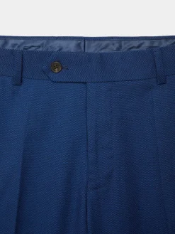 Alvaro Moreno Trajes|Trajes|PANTALON BIRDEYE Azul