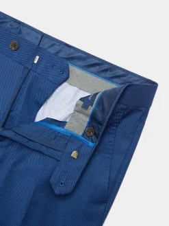 Alvaro Moreno Trajes|Trajes|PANTALON BIRDEYE Azul