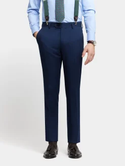 Alvaro Moreno Trajes|Trajes|PANTALON BIRDEYE Azul Marino