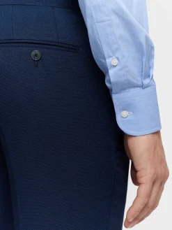 Alvaro Moreno Trajes|Trajes|PANTALON BIRDEYE Azul Marino