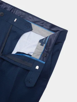 Alvaro Moreno Trajes|Trajes|PANTALON BIRDEYE Azul Marino