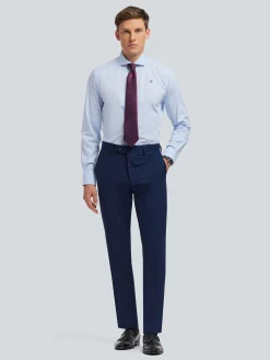 Alvaro Moreno Trajes|Trajes|PANTALON BIRDEYE Azul Marino