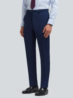 Alvaro Moreno Trajes|Trajes|PANTALON BIRDEYE Azul Marino