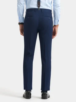 Alvaro Moreno Trajes|Trajes|PANTALON BIRDEYE Azul Marino
