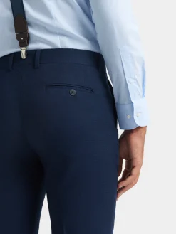 Alvaro Moreno Trajes|Trajes|PANTALON BIRDEYE Azul Marino