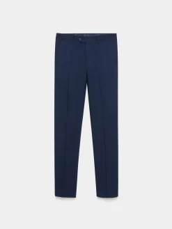 Alvaro Moreno Trajes|Trajes|PANTALON BIRDEYE Azul Marino