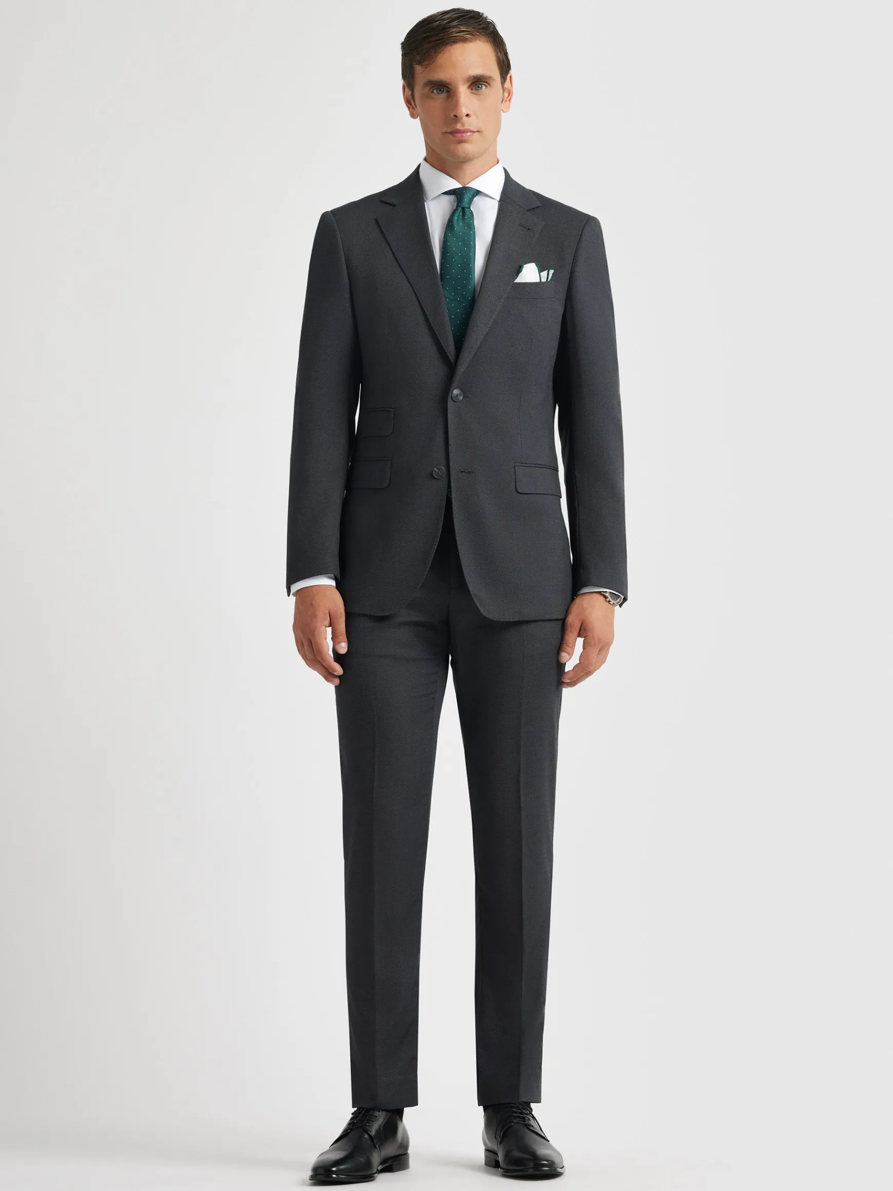 Alvaro Moreno Trajes|Trajes|PANTALON BIRDEYE Gris