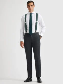 Alvaro Moreno Trajes|Trajes|PANTALON BIRDEYE Gris