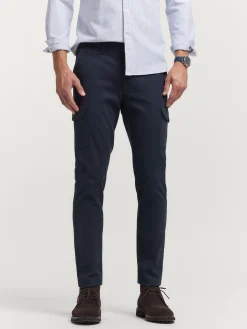 Alvaro Moreno Cargo|PANTALON BUFFALO Azul Marino