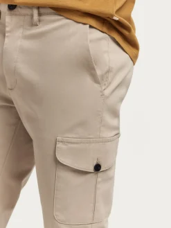 Alvaro Moreno Cargo|PANTALON BUFFALO Beige