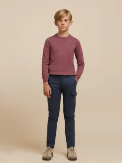 Alvaro Moreno Pantalones|PANTALON BUFFALO KIDS Azul Marino