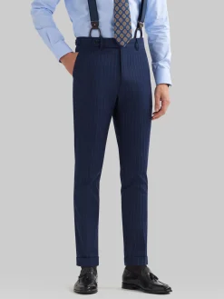 Alvaro Moreno Trajes|Trajes|PANTALON CAPO DIPLO Azul Marino