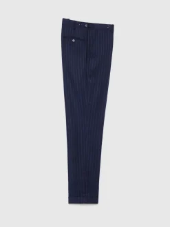 Alvaro Moreno Trajes|Trajes|PANTALON CAPO DIPLO Azul Marino