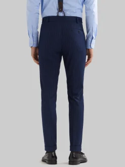 Alvaro Moreno Trajes|Trajes|PANTALON CAPO DIPLO Azul Marino