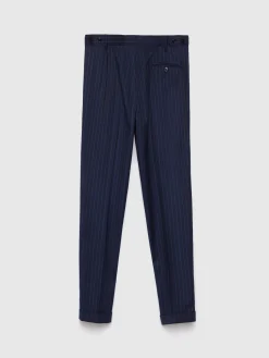 Alvaro Moreno Trajes|Trajes|PANTALON CAPO DIPLO Azul Marino