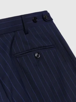 Alvaro Moreno Trajes|Trajes|PANTALON CAPO DIPLO Azul Marino