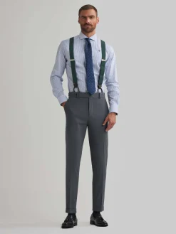 Alvaro Moreno Trajes|Trajes|PANTALON CAPO FIL A FIL Gris
