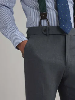 Alvaro Moreno Trajes|Trajes|PANTALON CAPO FIL A FIL Gris