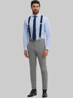 Alvaro Moreno Trajes|Trajes|PANTALON CAPO GALES Gris