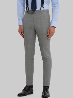 Alvaro Moreno Trajes|Trajes|PANTALON CAPO GALES Gris