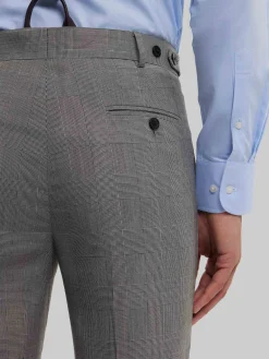 Alvaro Moreno Trajes|Trajes|PANTALON CAPO GALES Gris