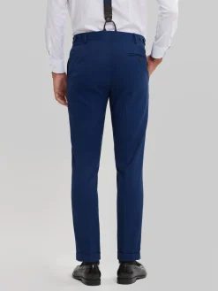Alvaro Moreno Trajes|Trajes|PANTALON CAPO MICRO Azul