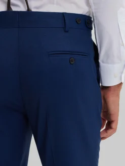 Alvaro Moreno Trajes|Trajes|PANTALON CAPO MICRO Azul