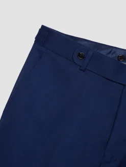 Alvaro Moreno Trajes|Trajes|PANTALON CAPO MICRO Azul