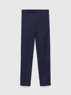 Alvaro Moreno Trajes|Trajes|PANTALON CAPO MICRO Azul Marino