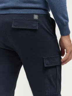 Alvaro Moreno Cargo|PANTALON CARGO ELVIS Azul Marino