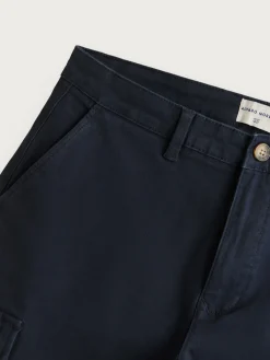 Alvaro Moreno Cargo|PANTALON CARGO ELVIS Azul Marino