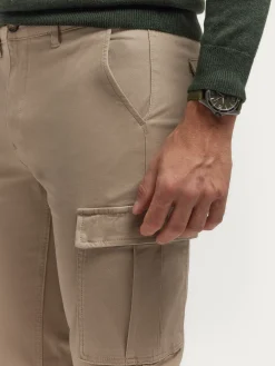Alvaro Moreno Cargo|PANTALON CARGO ELVIS Beige