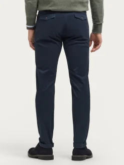 Alvaro Moreno Chino|PANTALON CARROT Azul Marino