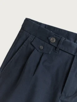 Alvaro Moreno Chino|PANTALON CARROT Azul Marino