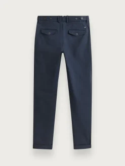Alvaro Moreno Chino|PANTALON CARROT Azul Marino