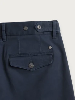 Alvaro Moreno Chino|PANTALON CARROT Azul Marino