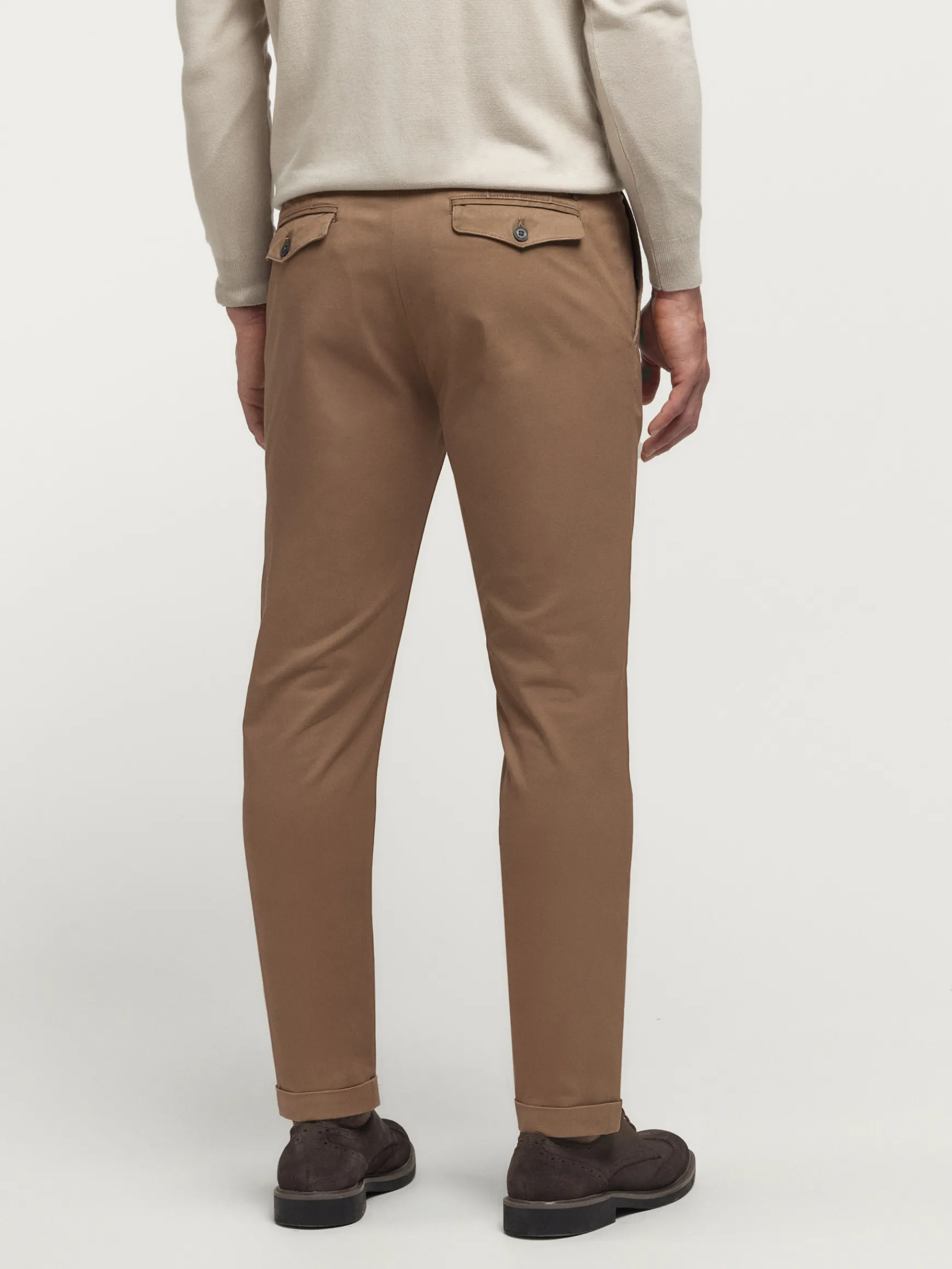Alvaro Moreno Chino|PANTALON CARROT Camel