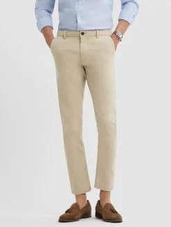 Alvaro Moreno Chino|PANTALON CHINO SLIM FIT Beige