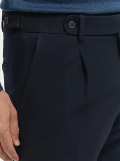 Alvaro Moreno Vestir|PANTALON CLASSIC TWILL Azul Marino