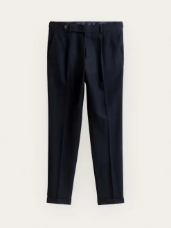 Alvaro Moreno Vestir|PANTALON CLASSIC TWILL Azul Marino