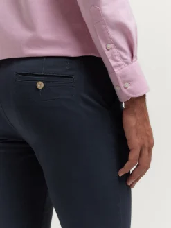 Alvaro Moreno Chino|PANTALON COOPER Azul Marino