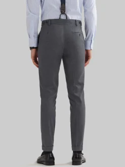 Alvaro Moreno Trajes|Trajes|PANTALON DUOMO CRUZADO Gris