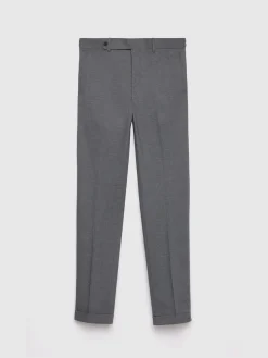 Alvaro Moreno Trajes|Trajes|PANTALON DUOMO CRUZADO Gris