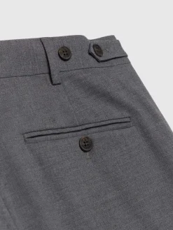 Alvaro Moreno Trajes|Trajes|PANTALON DUOMO CRUZADO Gris