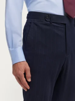 Alvaro Moreno Trajes|Trajes|PANTALON DUOMO DIPLO Azul Marino