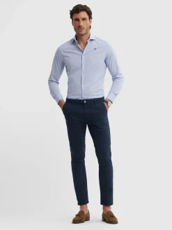 Alvaro Moreno Chino|PANTALON ELVIS Azul Marino