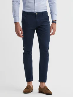 Alvaro Moreno Chino|PANTALON ELVIS Azul Marino