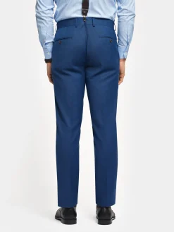 Alvaro Moreno Trajes|Trajes|PANTALON FIL A FIL Azul