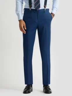 Alvaro Moreno Trajes|Trajes|PANTALON FIL A FIL Azul